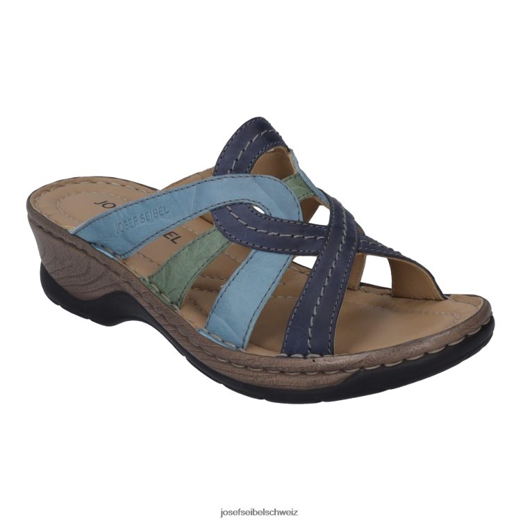 Josef Seibel Katalonien 01 B6FD101 Sandalen Dunkelblau Frauen