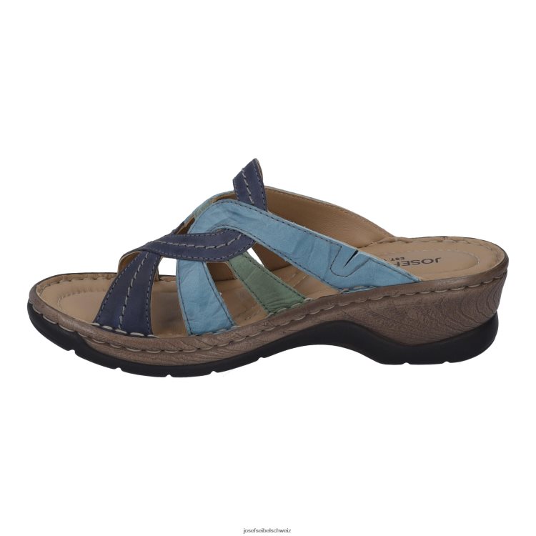 Josef Seibel Katalonien 01 B6FD101 Sandalen Dunkelblau Frauen