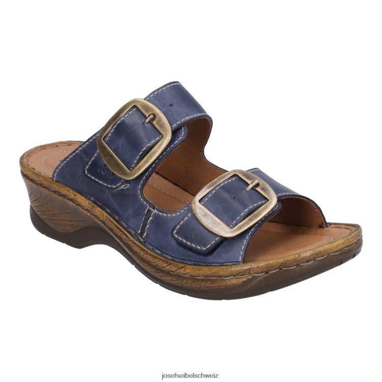 Josef Seibel Katalonien 76 B6FD94 Sandalen Dunkelblau Frauen