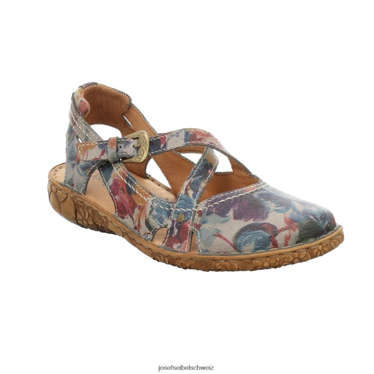 Josef Seibel Rosalie 13 B6FD138 Sandalen Graphitdruck Frauen