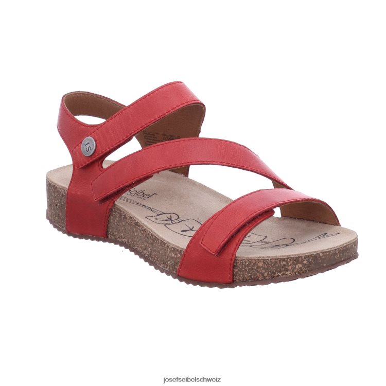 Josef Seibel Tonga 25 B6FD74 Sandalen Rot Frauen