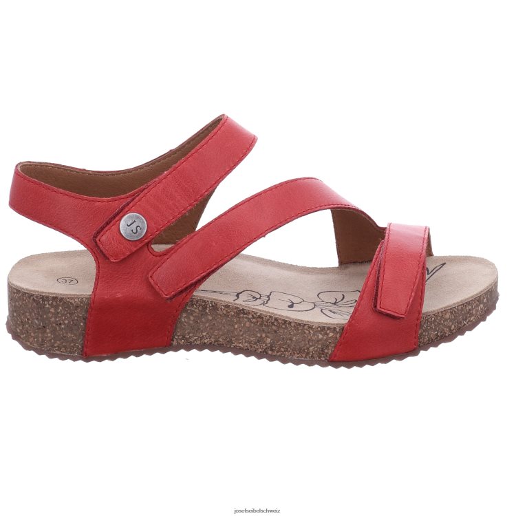 Josef Seibel Tonga 25 B6FD74 Sandalen Rot Frauen