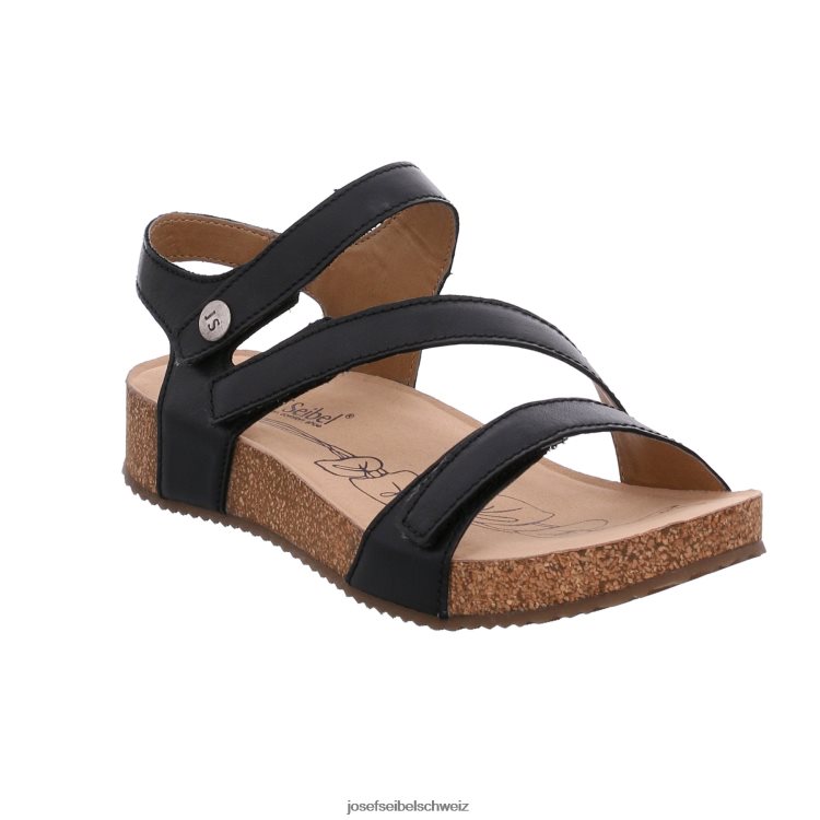 Josef Seibel Tonga 25 B6FD77 Sandalen Schwarz Frauen