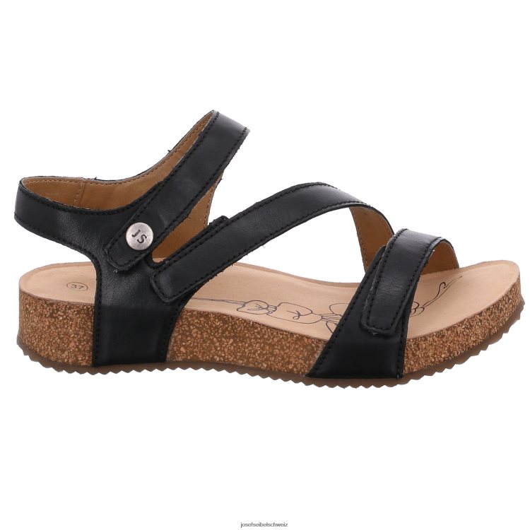 Josef Seibel Tonga 25 B6FD77 Sandalen Schwarz Frauen