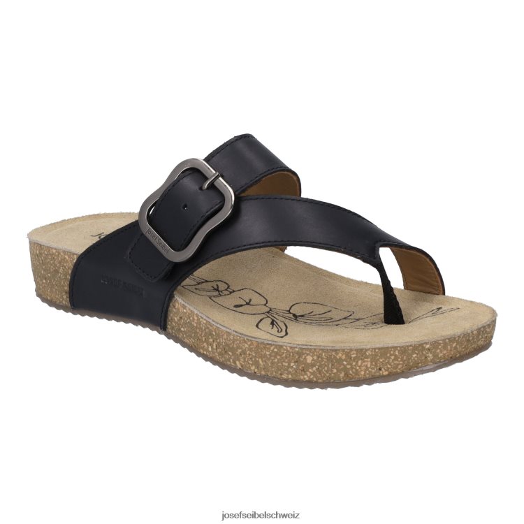 Josef Seibel Tonga 77 B6FD85 Sandalen Schwarz Frauen