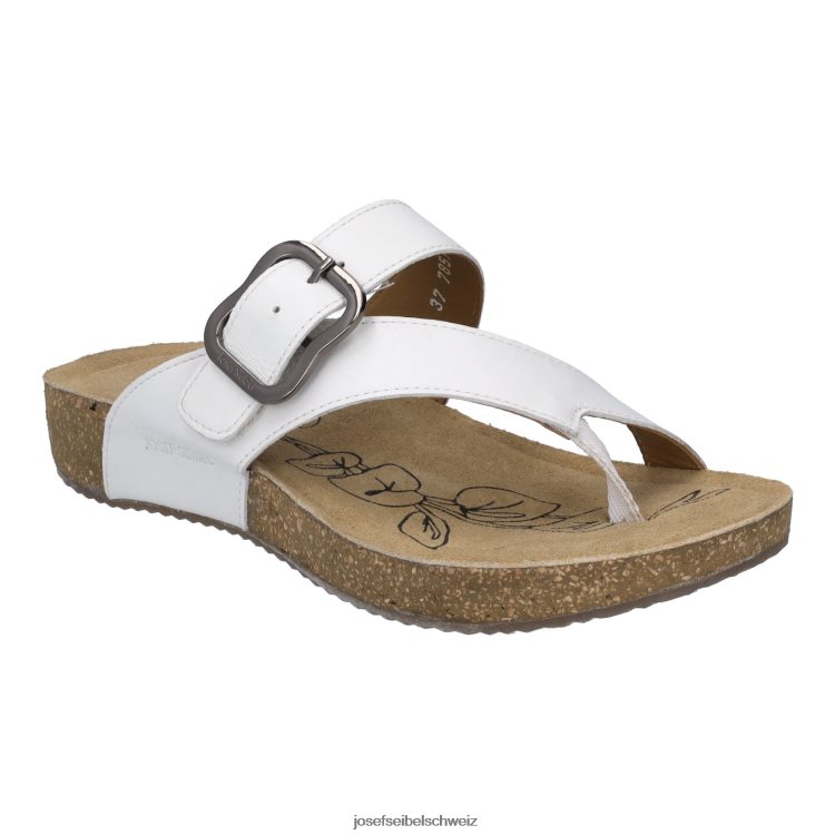 Josef Seibel Tonga 77 B6FD87 Sandalen Weiss Frauen