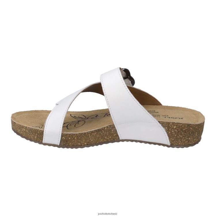 Josef Seibel Tonga 77 B6FD87 Sandalen Weiss Frauen