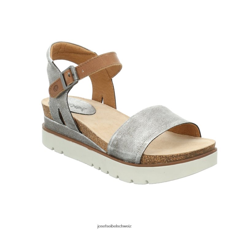 Josef Seibel klar 01 B6FD116 Sandalen Platin Frauen