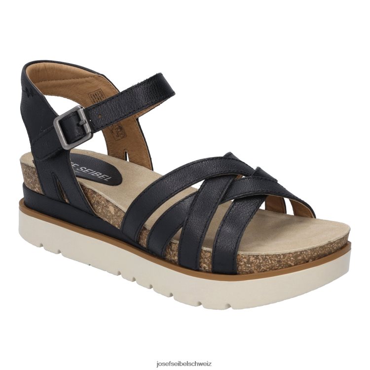 Josef Seibel klar 14 B6FD97 Sandalen Schwarz Frauen