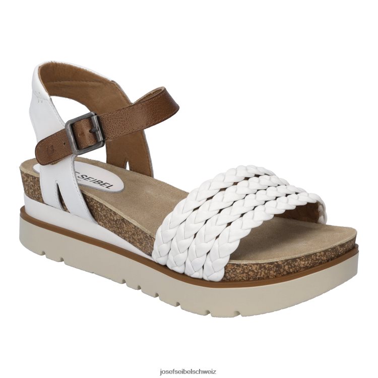 Josef Seibel klar 16 B6FD66 Sandalen Weiss Frauen