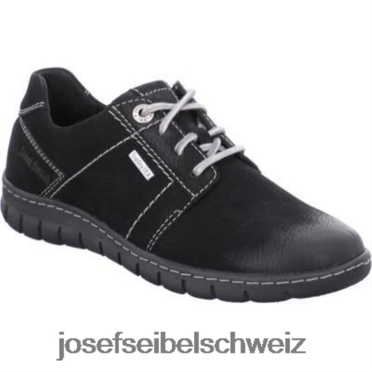 Josef Seibel Steffi 59 B6FD33 Schnürschuhe Schwarz Frauen