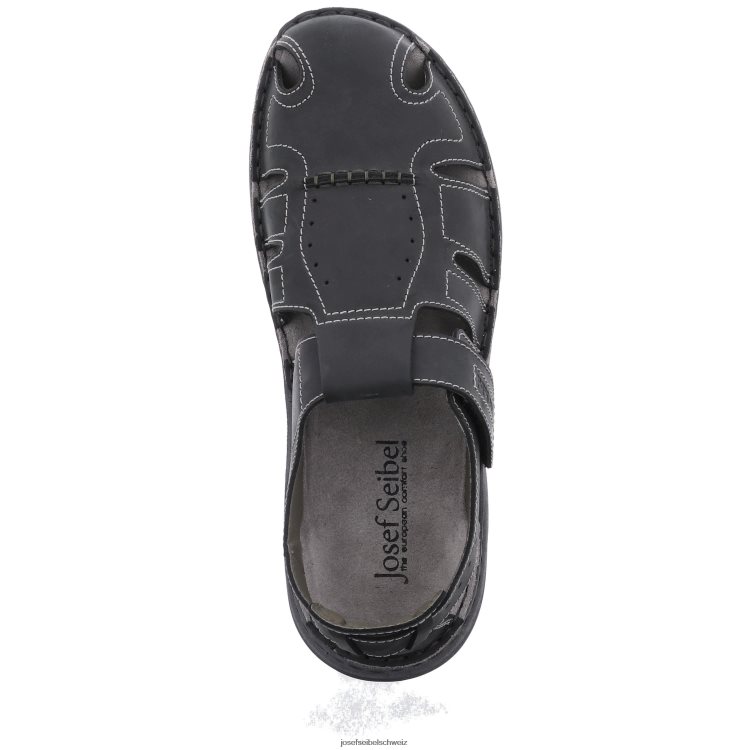 Josef Seibel Außenseiter 01 B6FD341 Sandalen Schwarz Männer