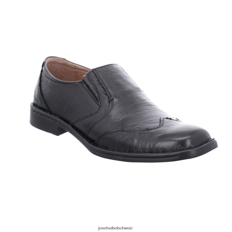 Josef Seibel Douglas B6FD313 Slip-On-Schuhe Schwarz Männer