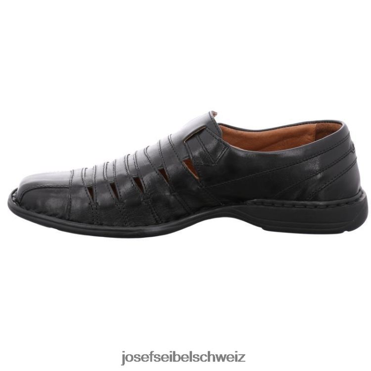 Josef Seibel Steven B6FD311 Slip-On-Schuhe Schwarz Männer