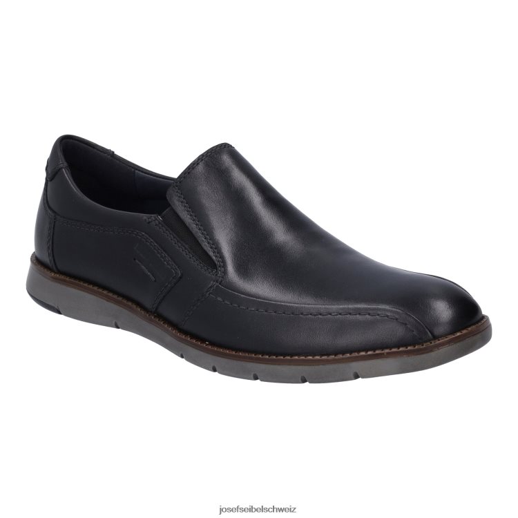 Josef Seibel Tyler 38 B6FD295 Slip-On-Schuhe Schwarz Männer